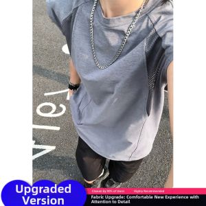 CHENMU | Breathable Deconstructed Ice Silk Dry Fit Sleeveless T-Shirt