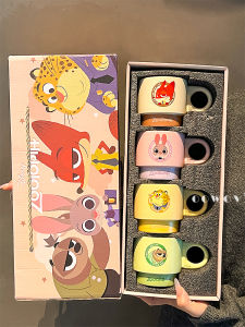 Collaborative Zootopia Ceramic Mug Gift Set