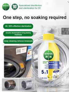 Washing Machine Cleaning Agent 250ml Universal Descaling and Stain Removal Effective Cleaner Home Drum Sterilization Detergent