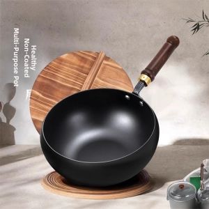 Besee | Authentic Made No Coating Non-stick Small Iron Wok