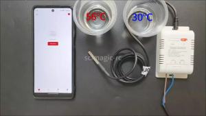 Công Tắc Điều Khiển Nhiệt Độ Thông Minh Tuya Wifi 16A 3000W Với Chức Năng Giám Sát Nhiệt Độ Và Hẹn Giờ - Cảm Biến Thông Minh Để Theo Dõi Điện Năng Tiêu Thụ