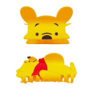 1pc/2pcs Disney Winnie the Pooh Hair Claw Clip Decorative Cute Sweet Daily Practical Hair Accessories for Styling Hair
