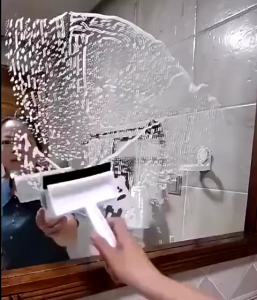 DiyHomeIpoh 2 in 1 Glass Cleaning Sponge Brush|Window Wiper|Berus Kaca 2in1