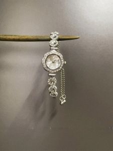 Vintage Adjustable Full Drill Pull Rope Luxury Bracelet Elegant Business Commuter Versatile Hand Jewelry for Women