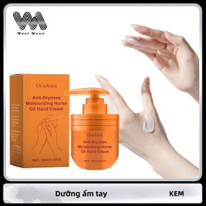 Kem Dưỡng Da Tay Dầu Ngựa Dành Cho Da Khô Dưỡng Ẩm Và Làm Mềm Da Chống Nứt Nẻ Phục Hồi Hàng Rào Bảo Vệ Da Nuôi Dưỡng Sản Phẩm Chăm Sóc Tay Thơm