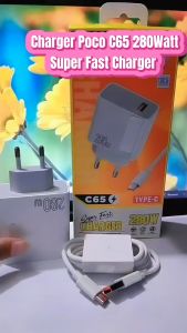 Charger POC0 C65 280W Fast Charger Support Fast Charging