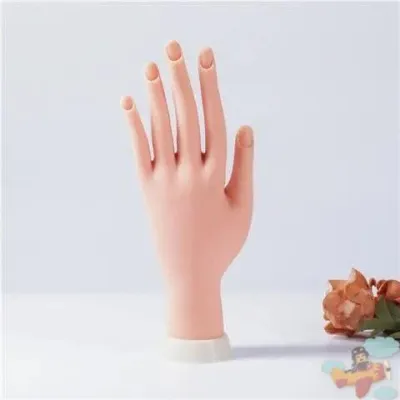 Jiaxun | Silicone Realistic Hand Model for Nail Practice Jewelry Display Acupuncture Photography Prop