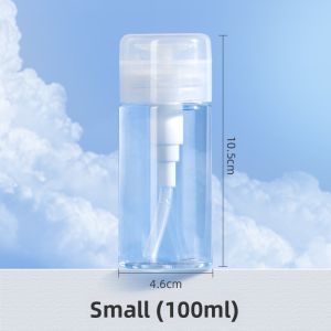 NILIYA | Press Type Refillable Bottle Portable Makeup Water and Oil Container
