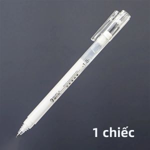 Bút Gel Mực Trắng Đầu Nhỏ 1.0mm Dùng Làm Bút Đánh Dấu Vẽ Tranh Manga Viết Chữ Đồ Dùng Học Tập Cho Học Sinh.