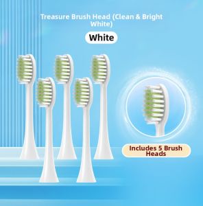 Soft Bristle Electric Toothbrush Head Replacement Suitable for Philips HX248W/HX248P/HX248B Deep Cleaning Oral Care Accessory
