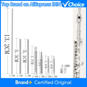 IRIN | Piccolo Repair Parts Set 10Pcs Steel Shaft Screw Repair Tools Woodwind Instrument Repair Maintenance Kit Short Flute Accessories