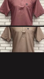 Kurta Lelaki Dewasa by "Heaven Marketing" Short Sleeve with Collar (Ready Stock)