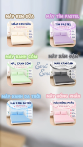 Bộ Ga Mây Bốn Mùa EMA Mềm Như Mây Mướt Như Lụa Ga Nệm Bọc Chun Co Giãn Tốt Ôm Đệm Cố Định Ít Nhăn