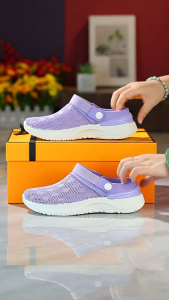 Summer Rubber Shoes For Women Casual boat shoes walking shoes for women Slip On Comfortable Shoes loafer shoes Fly Woven