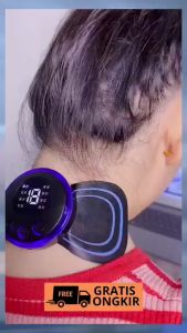 Alat Pijat Leher Terapi Mini Pad Mat Electric EMS Massager Recharging | Alat Pijat Leher Punggung Tangan Kaki |Alat Pijat Elektrik 8 Mode 19 Level Perekat Hidrogel Pijat Serbaguna Melancarkan Peredaran Darah Pegal-Pegal