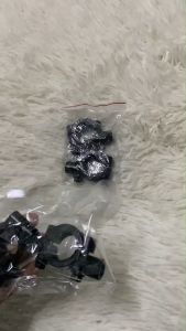 1คู่ ขายึดกระจกข้าง หูกระจก รถมอไซค์ สำหรับแฮนด์ 22mm เกลียวขวา ที่ใส่หูกระจกเสริม ขนาดใส่น็อต 8มม/10มม (xx38)