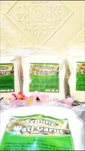 Tepung Garut / Tepung Pati Garut 500 gram Obat Herbal Untuk Gangguan Lambung Maag Asam Lambung