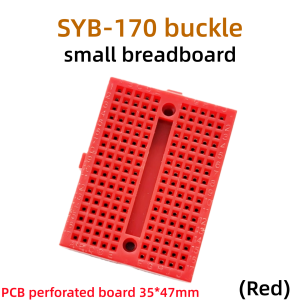 20-2PCS Mini Breadboard Kit with 170 Tie Points-Solderless SYB-170 Prototype PCB Bread Board for Arduino Raspberry Pi and More