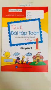 Sách - Vở Ô Li Bài Tập Toán Lớp 1 Quyển 1 (Biên Soạn Theo Chương Trình Mới) ( KV )