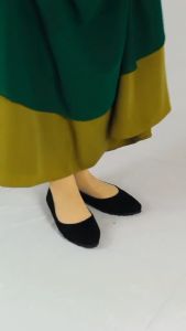 Hellona Shoes Gemini Polos Flatshoes Wanita Desain Simpel Outsole Karet