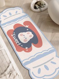 Creative White Rabbit Candy Carpet Bedroom Rug