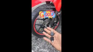 Kunci Pengaman Motor Anti Maling & Gembok Cakram Motor