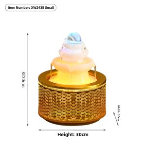 Yishi | Wealth-Attracting Water Fountain Decorative Desktop