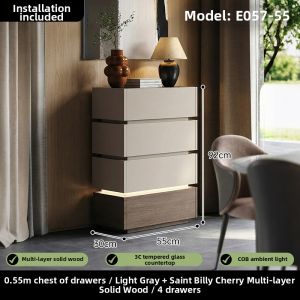 Slim Bedside Cabinet