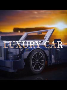 Đồ chơi lắp ráp Moyu MY88003 - Xếp Hình Xe Ô Tô LollsRayce Mui Trần Sang Trọng Luxury Car 3120 chi tiết