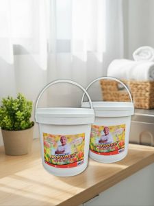 POWDER DETERGENT 5kg. Packed in a durable easy-to-carry pail