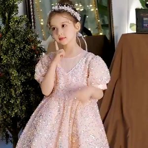 Flower Headband Fashion Hairband Girls Elegant Pearl Flower Hair Accessories Anti-Slip Party Garland