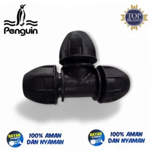 sambungan pipa hdpe EQUAL TEE ukuran 25mm atau 3/4 inch