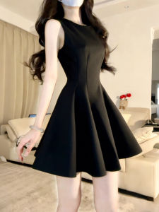 SUHUIQIAN | Sleeveless Petite Elegant Mini Dress