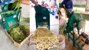 เครื่องสับหญ้า รุ่น GS150-4S พร้อมมอเตอร์ 2 แรง 4 ใบมีด ฟาง ต้นกล้วย ผักตชา กิ่งไม้ มีดิฮเทอร์ สำหรับผู้มีดิฮเทอร์ ผู้สูงสูง