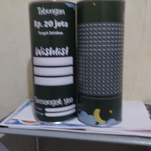 Celengan Target 20 Juta setahun 20k 50k 100k buka tutup permanen jumbo