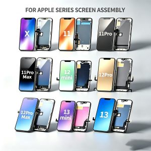 AAA+ OLED For iPhone 17 Pro Max LCD 3D Touch Screen Digitizer For iPhone 16 Pro Max LCD 14 Plus 15 Pro Max Display XS XR 15 16