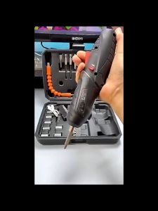 [BÁN CHẠY] Máy Khoan Vít Cầm Tay ARTNEXTECH Máy Bắn Vít PIN Mini Đa Năng 47 Phụ Kiện Bắt Vít 2 Chiều Tặng Kèm Sạc Và Hộp