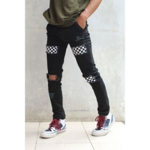 celana panjang pria dewasa - celana jeans - murah pol - crack