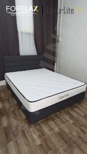ForeLax LuxurLite 8 Inches Rebonded Foam Latex Mattress Single Queen Size