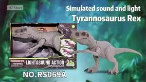 Indominus T Rex Tyrannosaurus Rex Dinosaur Toys with Sound & Motion Play Dinosaur Toy for Children Birthday Gift