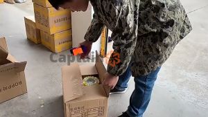 Heavy Duty Metal Packaging Tape Dispenser Cutter Width 50 For Packaging
