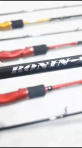Joran Pancing Go-Strike Ronin Xt 165cm-180cm Kekuatan Maksimal 15Kg Bahan Carbon Solid Full Busa Free Jalu