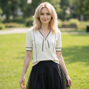 Comfortable Versatile Breathable Womens Knitwear
