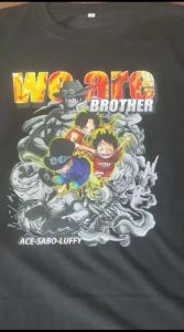 kaos no-2-WE ARE BROTHER-LUFFY-SABO-ACE/C0C0K PRI4 & WANIT4 TERB4RU