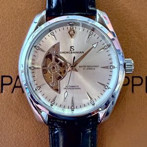 Mens Waterproof Luminous Mechanical Automatic Hollow High-End Mechanical Watch Fashionable Domestic Brand TianBo Warranty