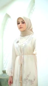 GAMIS PREMIUM LEBARAN 2024 JIHAN SET DRESS GAMIS - SET TILE PREMIUM - BAJU KONDANGAN WANITA - GAMIS BUTIK EDISI LEBARAN