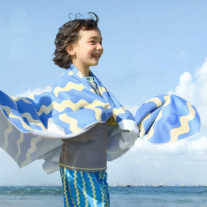 Kocotree | Sun Protection Quick Dry Swim Towel for Boys and Girls