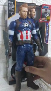 CAPTAINAMERICA ENDGAME VERSION ACTION FIGURE AVENGERS TOY FOR KIDS (HEIGHT:12 INCHES)