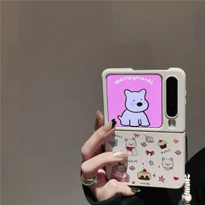 Cute Cartoon Protective Case for Foldable Screen Matte