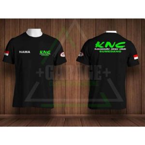 Kaos KNC(KAWASAKI NINJA CLUB) + NAMA